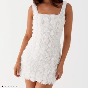 Peppermayo Exclusive - Valentina Mini Dress - White